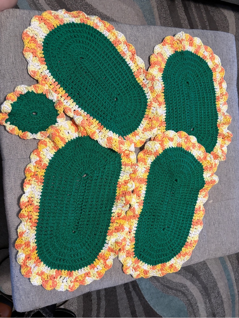 Crochet Vintage Placemats (4)